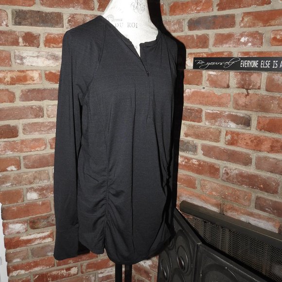 Athleta Black Contour Top XLT New!...C2/24 - Picture 1 of 11